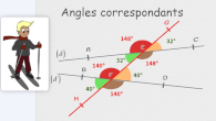 caractrisation angulaire du paralllisme en cinquime en vidos,Genially angles alternes-internes