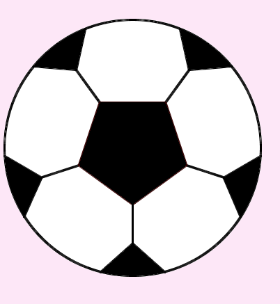 ballon de foot sur Geogebra