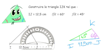 construction de triangle