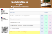 Maths Cycle 3