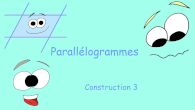 mthode de construction d'un paralllogramme en vidos
