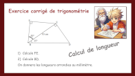 rdiger un exercice de trigonomtrie