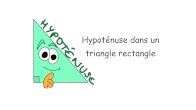 trouver l'hypotenuse dans un triange rectangle Genially